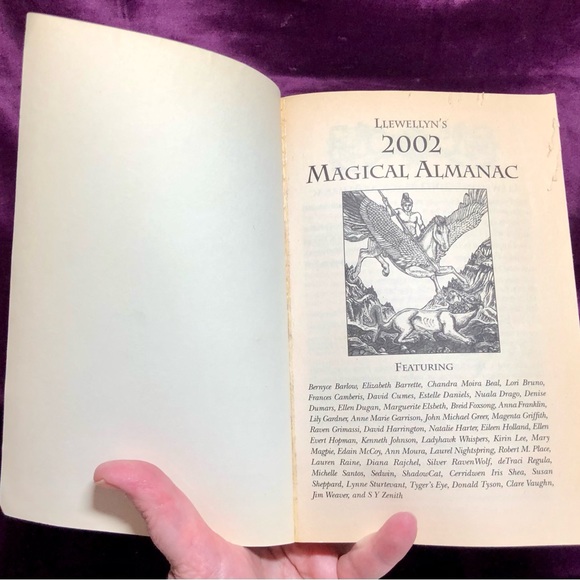 Llewellyn’s 2002 Magical Almanac Vintage 2001 Spells WICCA Pagan Altar Work - Picture 3 of 8